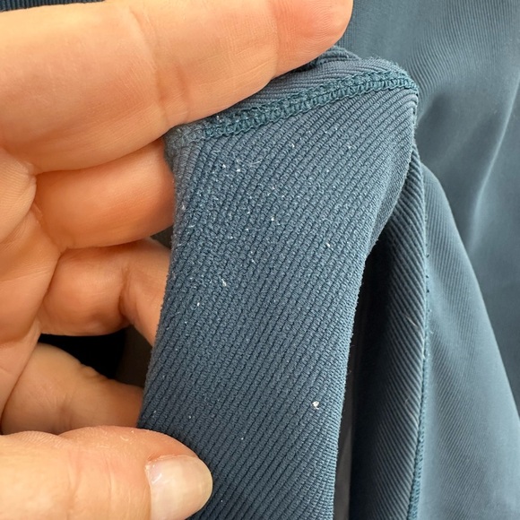 CALIA by Carrie Underwood Dark Teal High Waist Ribbed Workout 7/8 Leggings, XXL - Picture 6 of 8